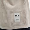 Fila Solid Color Polo Casual Short Sleeve Knit Cardigan Men Tops Light-Khaki F11M428401F-LK