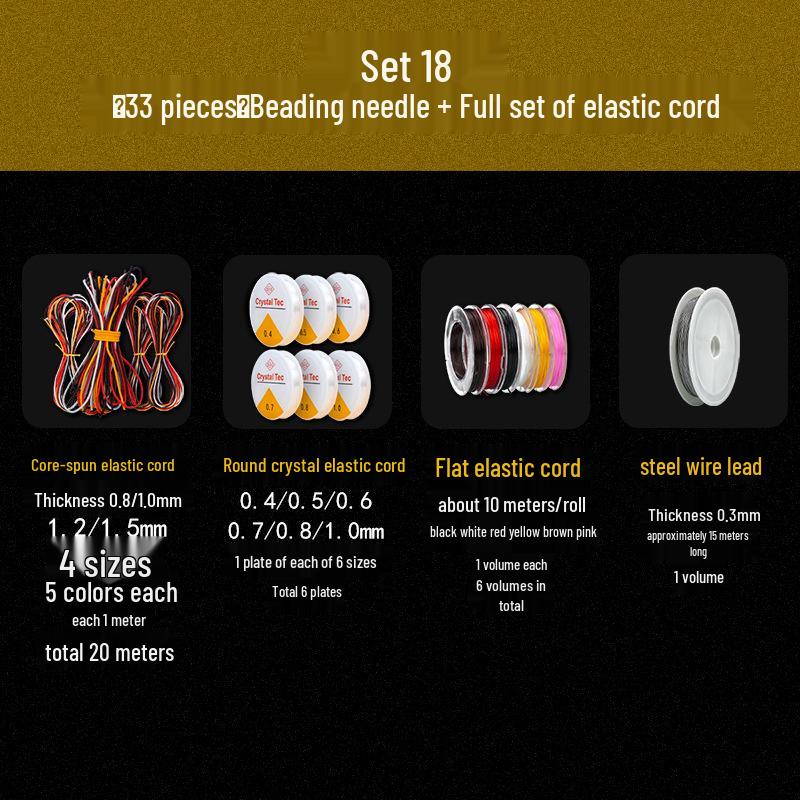 Beading Bracelet Tool Kit: Needle & Accessories for DIY Handmade Jewelry