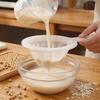 Kitchen Long-Handle Filter Strainer Spoon - Fine Mesh Food-Grade Tool Home Soup Milk Tea Residue Separation Ladle