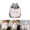 Adorable Hamster Plush Keychain Cute Cartoon Doll Soft Toy For Gift Giving