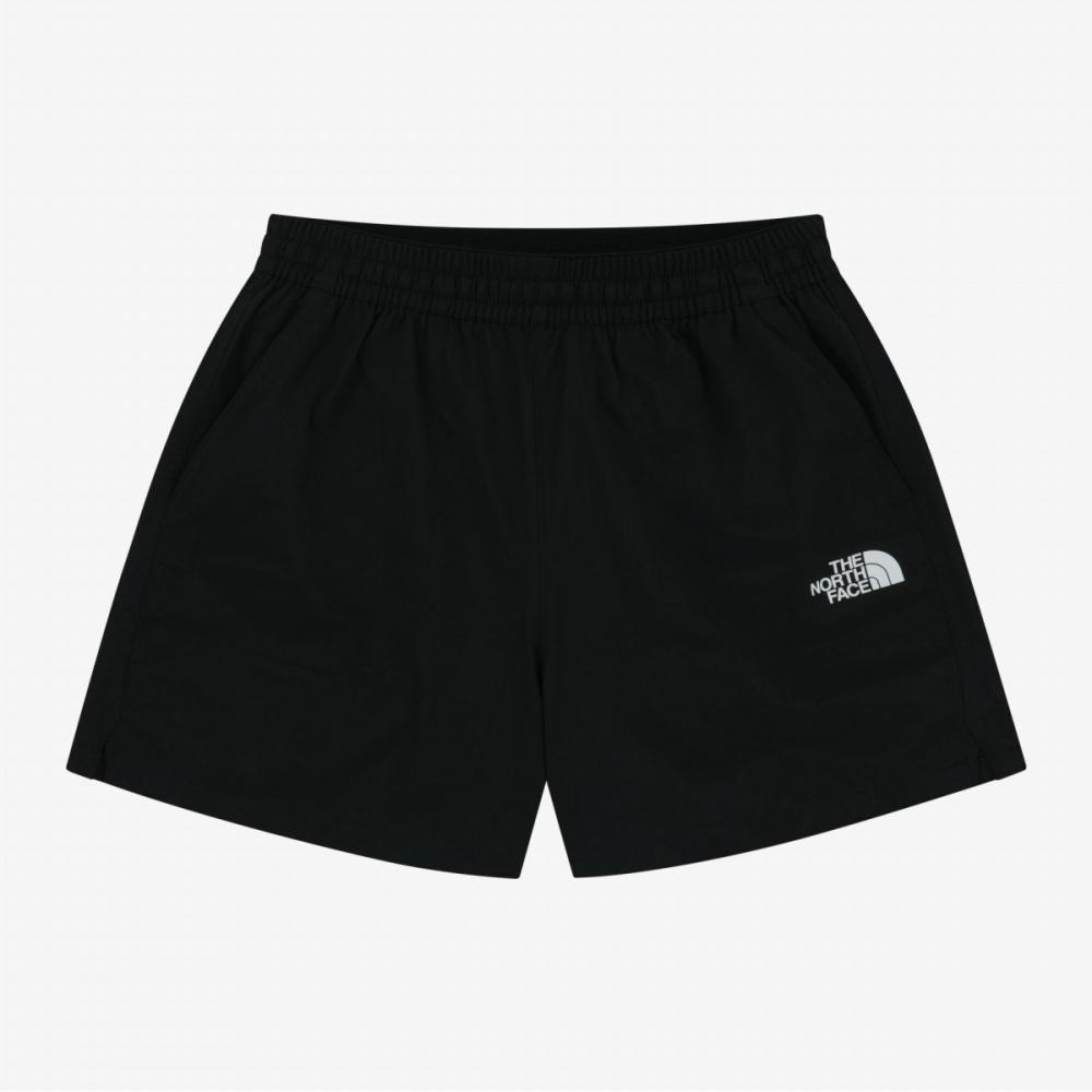 [The North Face הרשמי] מכנסיים קצרים Aira תווית לבנה Ns6nr06j שחור
