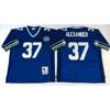 Rugby Trikot Seattle Seahawks Hall of Fame Vintage 80 96 Retro Limitierte Auflage Fanbekleidung