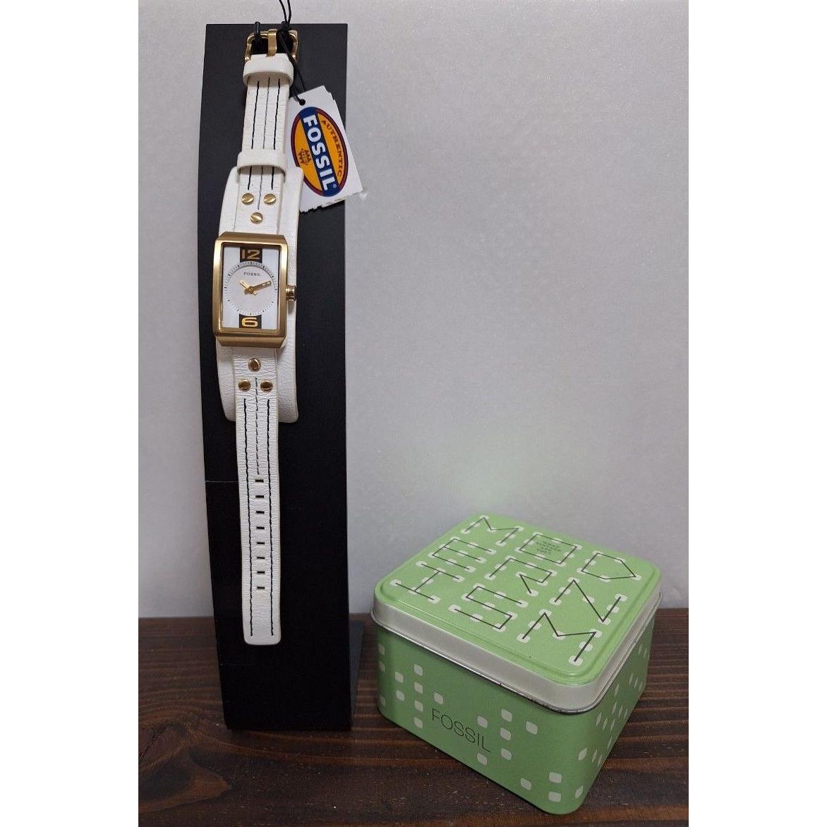 Used Good Condition JR9687 Fossil Fossil Women s Watch Working Item with Tag Quartz Gold