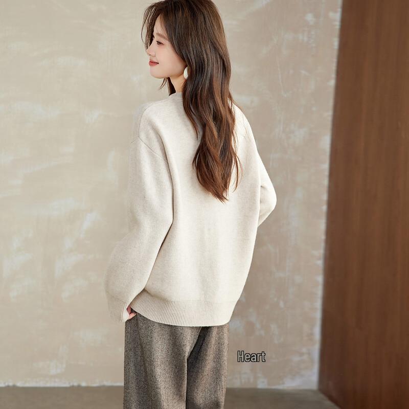 Srcr Women's Heavyweight Wool Knit Sweater