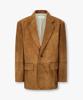 Man On The Boon Suede Single Blazer_Brown 4716110008