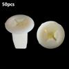 50 Pcs Nylon Nut  Screw Grommet Clip For Toyota For Mazda