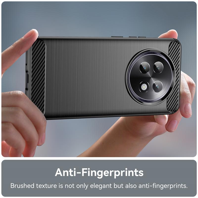 Για Realme 13+ Θήκη Για Realme 13 Plus Κάλυμμα 6,67 ιντσών Αντικραδασμικό Σιλικονούχο Μπράτσο από ανθρακονήματα Για Realme 13+