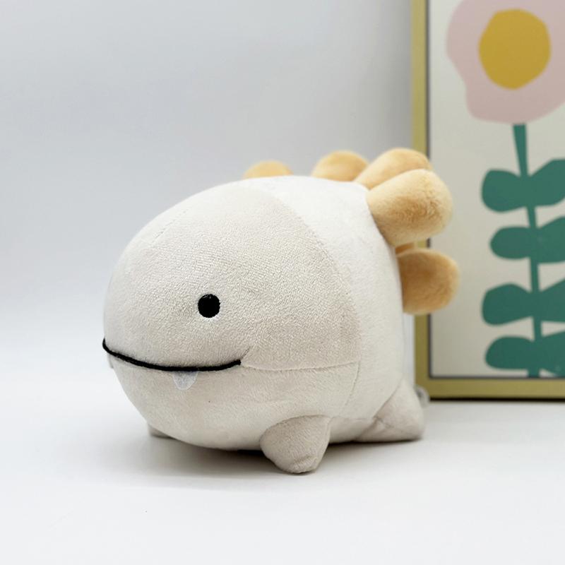 Niedlicher Deepwoken Sharko Lächender Großmaul-Salamander Kinder Plüsch Weihnachtsspielzeug