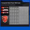 Jieke Composite Resin Rectangular Electrical Manhole Cover