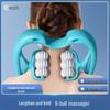 Handheld 6-Wheel Cervical and Shoulder Massager