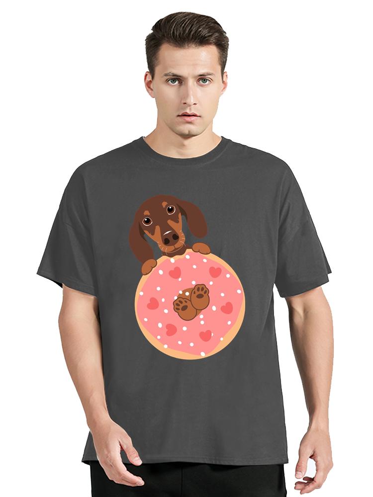 Funny Low Rider Dachshund Sausage Dog Oversized T-shirt Anime Men's Clothing Female Designer Fitness T Shirt Manga Cotton Tshirt