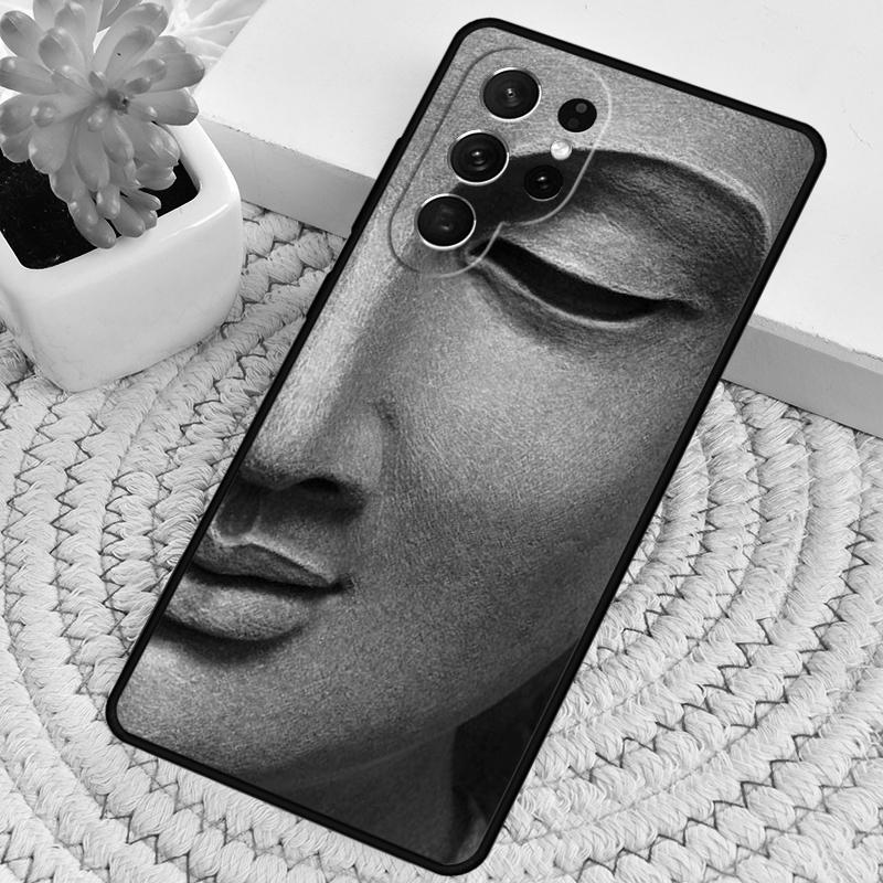 Buddhism Buddha Statue Vintage Gautama Phone Case for Samsung Galaxy Note 10 Pro S26 Ultra S23 S24 FE S25 S21 S22 PLUS Cover