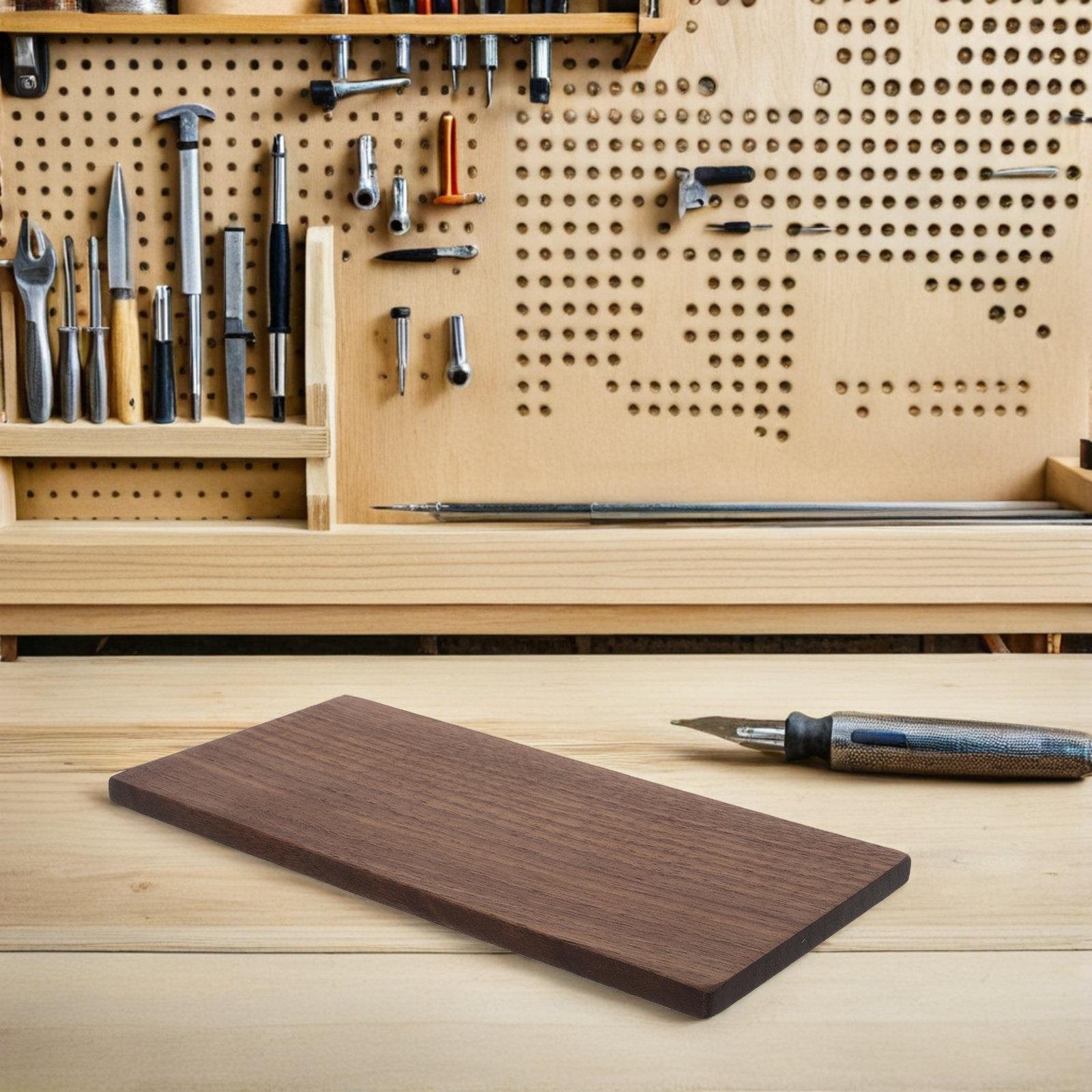 2Pcs Walnut Wood Boards Thick Plywood Sheets Natural Walnut Lumber DIY Craft Wood Supplies Engraving Burning Plywood Sheets 30X10X1CM