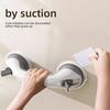 Nail-free suction cup handrail suction wall glass door handle bathtub shower handle handrail disabled elderly safety handle