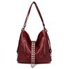 Women Vintage Shoulder Bag High Quality Soft PU Leather Handbags Female Luxury Crossbody Bags Fashion Brand Large Capacity Totes