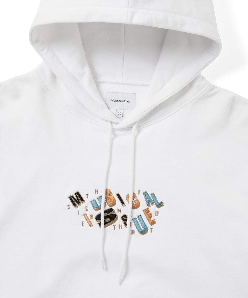 Musical Issue Hoodie White