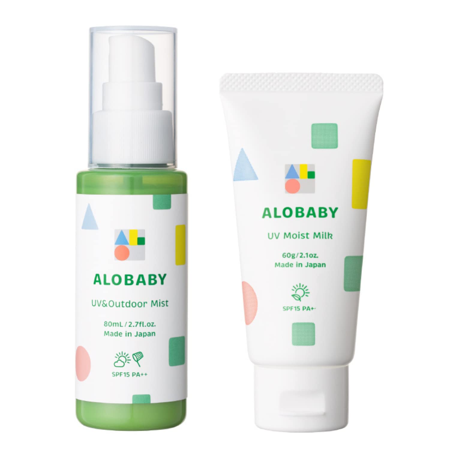 

Alobaby UV Outdoor Mist 80ml UV Milk & + All-in-one (Regular Design)