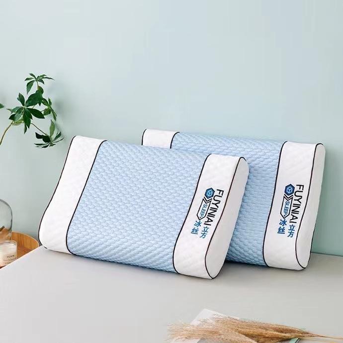 Cool Bingdou Bean Latex Pillow Thai Natural Latex Pillow Student Adult Cervical Massage