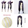 Genshin Impact Mona Wig Hairpiece Adult Cosplay Props Halloween Party Carnival
