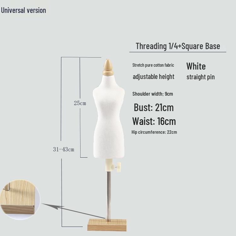 Mini Female Draping Mannequin for Student Tailoring