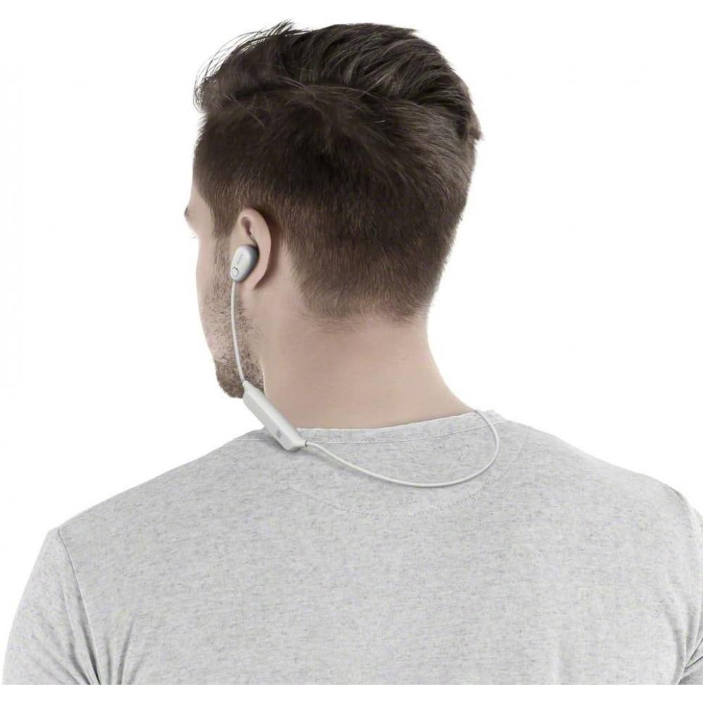Sony Kabelloses Stereo-Headset mit Geräuschunterdrückung Wi Sp600n Mit Amazon Alexa Mit Mikrofon Wi Sp600n Wm Einzelartikel Weiß