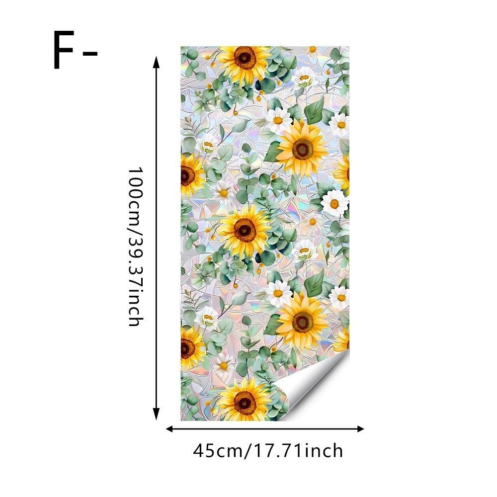 Self Adhesive Glass Sticker PVC Electrostatic Glass Sticker New Window Sticker Window Decoration