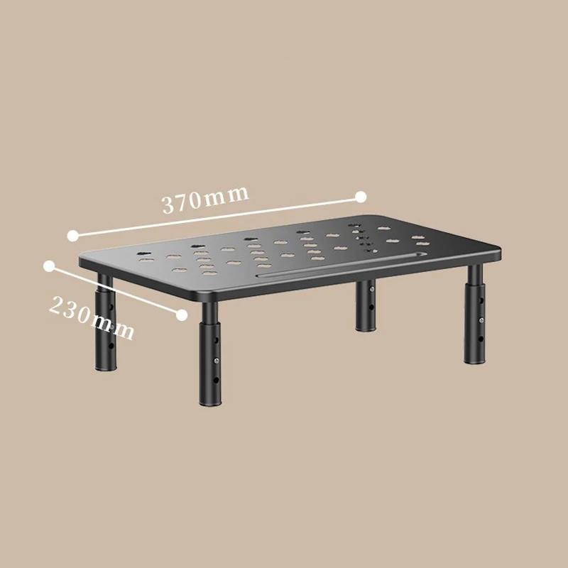 Monitor Stand Monitor Stand Riser 3 Height Adjustable Monitor Riser with Airflow Vents Laptop Stand for Desk Organization