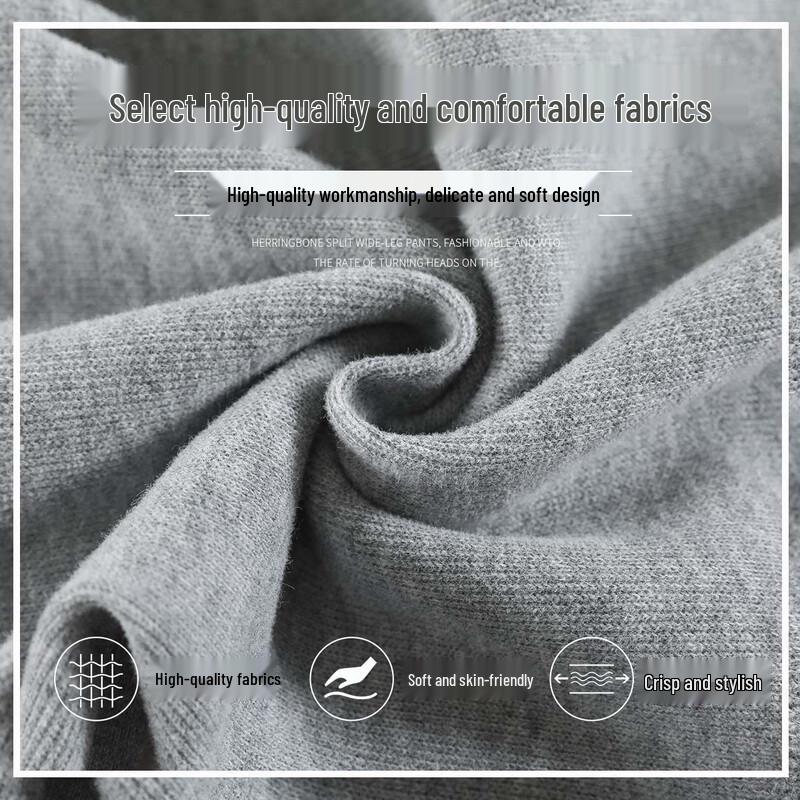 Women's Velvet Pleated Wide-Leg Casual Pants