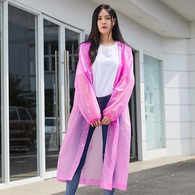 Adult Raincoat Windproof And Waterproof Eva Thickened Whole Body One-piece Raincoat