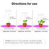 LED Grow Light US Standard Plug Full Spectrum Grow Lamp Indoor Succulent Growing Light Hanging Seedling Lamp for Seedling 2025
