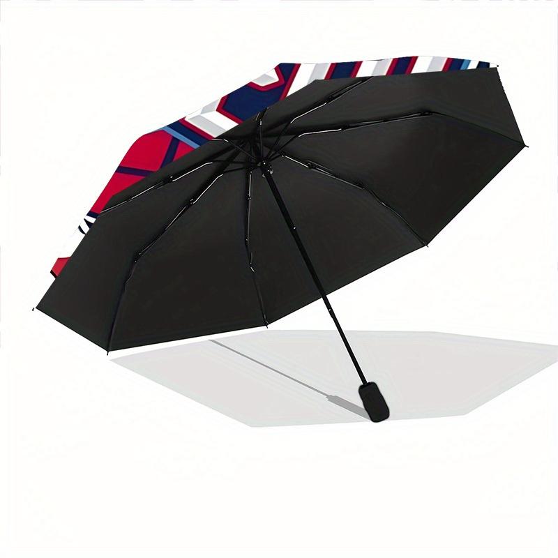 1pc Rockets Basketball Automatic Folding Umbrella - Lightweight, Retractable Design with 8-Rib Durability, Perfect for Outdoor46