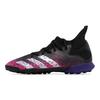 Adidas .4 TF Artificial Turf Non-Slip Durable Low-Top Kids Soccer Shoes Kids Soccer Shoes Black White Purple FW7533
