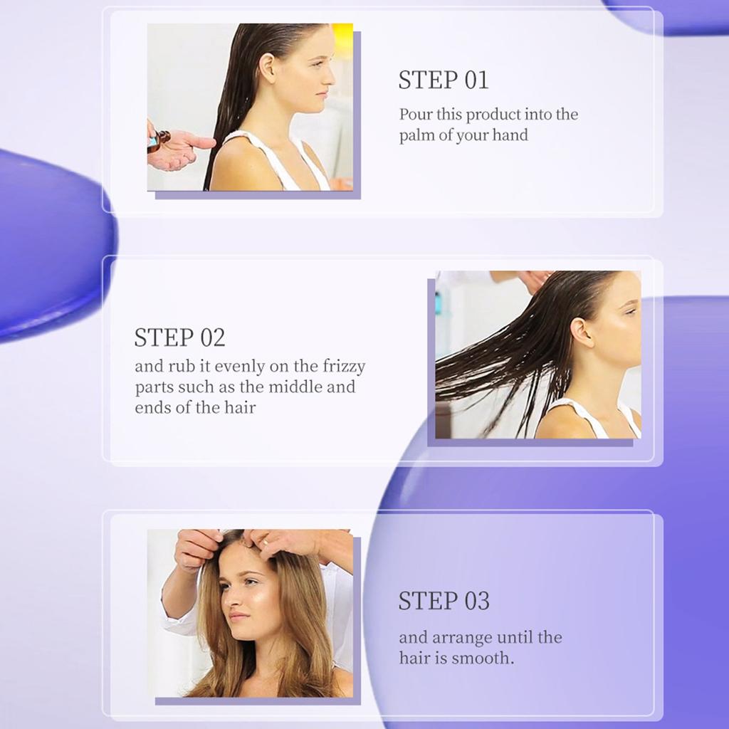 Glossy Oil Mist Hair Oil Nourishing Hair Oil Smoothing Hair Daily Care Moisturizing Hair Care Oil 100ml