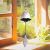 Yard Wind Chimes Japanese Wind Chimes for Outside Japanese Bless Small Wind Chimes Outdoor Metal Decor for Home Patio Porch