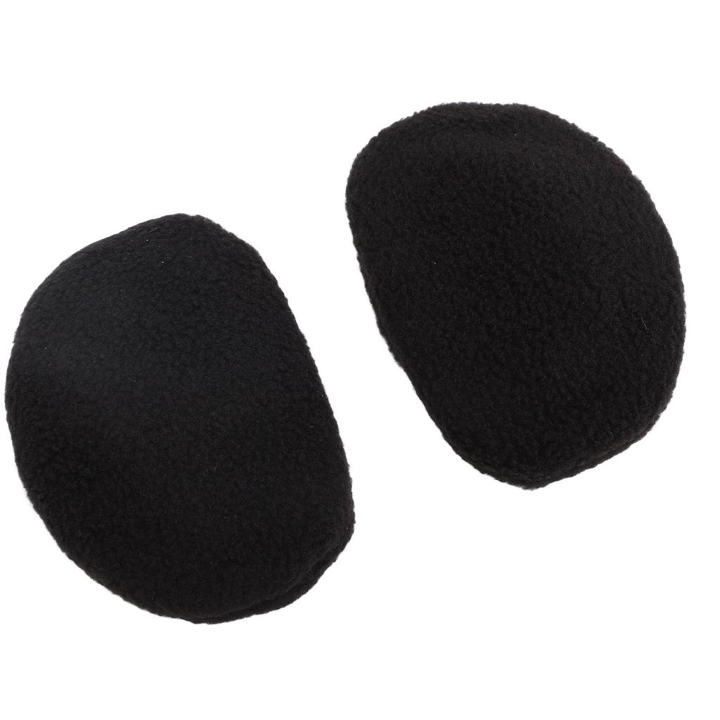 1 Pair Bandless Ear Muffs Noise Isolating Fleece Ear Warmers Comfortable Winter Ear Covers for Outdoor Cold Weather