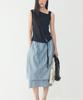 STUDIO TOMBOY Layering Pleated Point Skirt_Sky Blue 9106232201