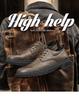 Men's Plus Size Autumn Leather Shoes - Thick Sole British Style Low-top Retro Work Boots