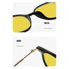 Fashionable Ultralight Night Vision Myopia Glasses Unisex Classic Round Frame Anti-Glare Driving Day & Night Near Sight Eyewear