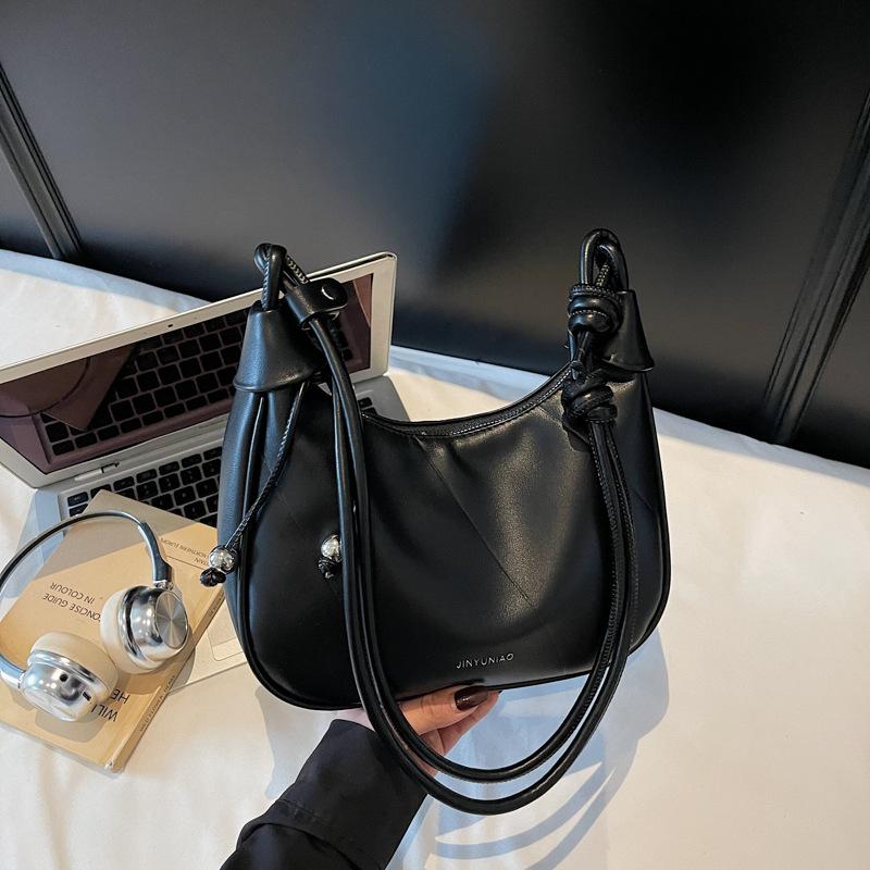 Customized original design bag women's new trendy dumpling bag shoulder armpit bag commuter large capacity armpit bag