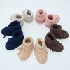 Handicraft Knitted Thermal Baby Shoes Soft First Walking Shoes for Baby Infant Prewalker Shoes Footwear Breathable