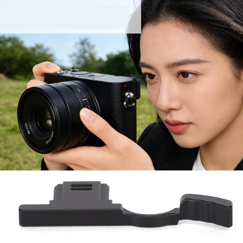 Secure Hold Aluminum Thumb Rest For RX1R3 RX1M3 Cameras, Adds Comfort no Blocking Controls