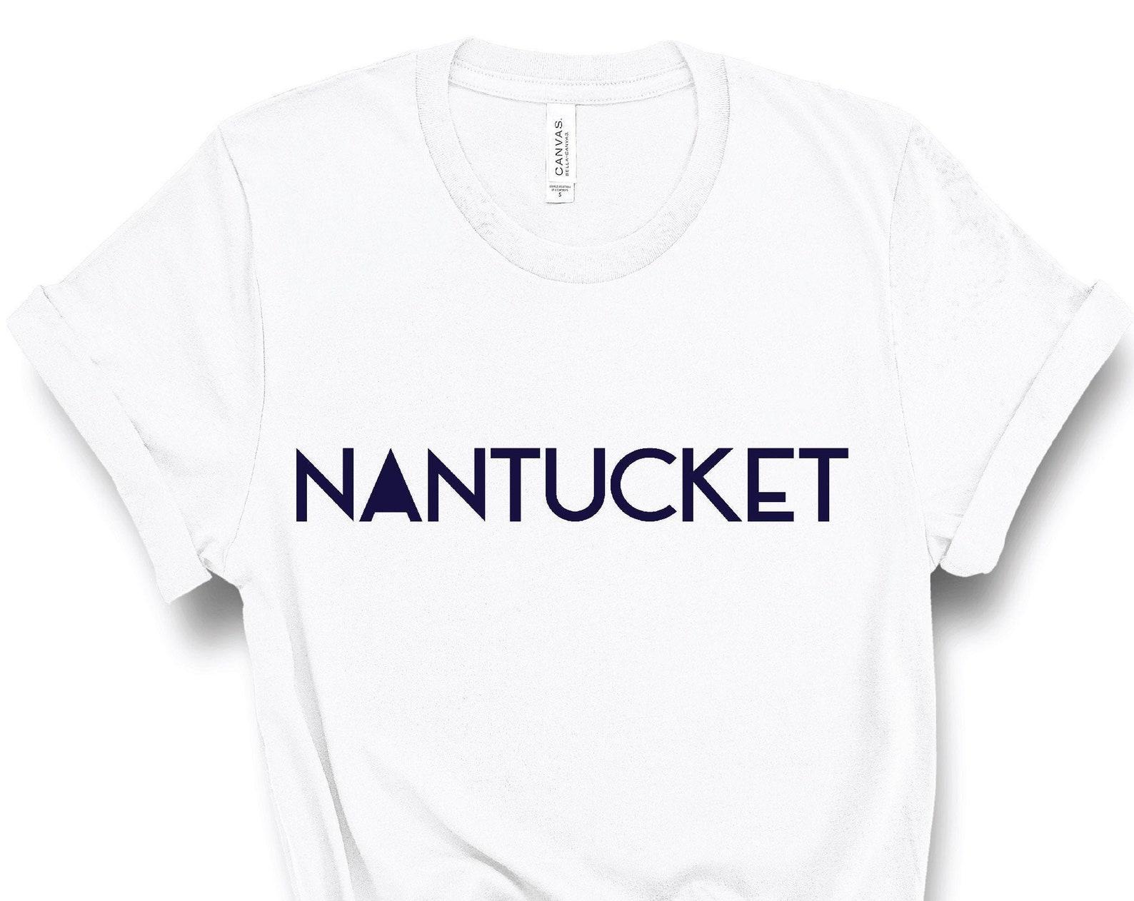 Nantucket Shirt, Nantucket Massachusetts T-Shirt, Nantucket Gift, Nantucket T-Shirt, Travel Shirt, Travel T-Shirt, Travel Gift 4XL