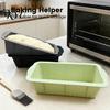 Microwave Safe Baking Pan Rectangular Silicone Toast Pan, Non-stick Multifunctional Mold, Heat Resistant Flexible Bakeware Food Grade Loaf for