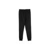 Puma Embossed Solid Color Slim Fit Elastic Waist Cuffed Casual Pants Unisex Pants Black 673850-01
