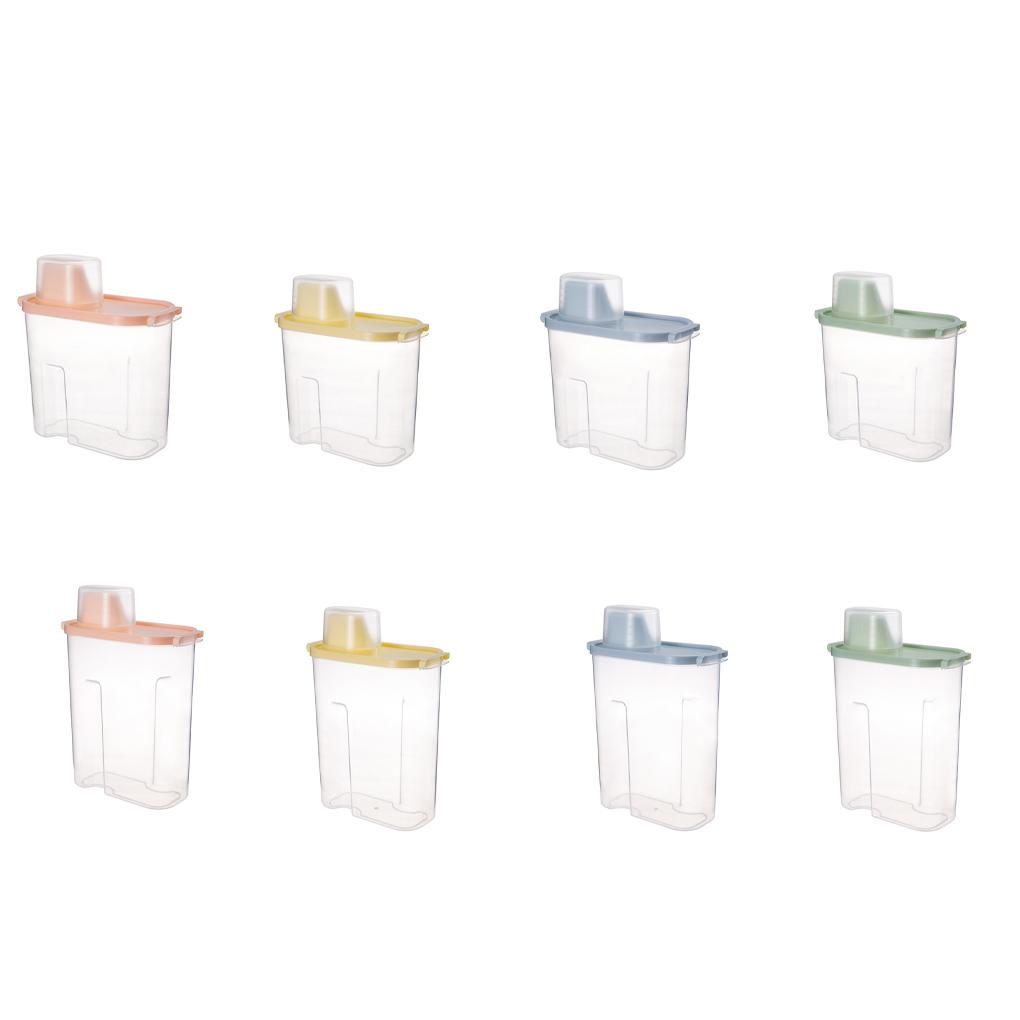 Storage Tank Home Supplies Sundries Box Fine Workmanship Transparent Exquisite Laundry Powder Kitchen Gadget Grain Container