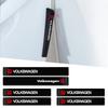 6 Stuks Rubberen Auto Anti-Botsing Bumperstrip Beschermers Stickers Voor Volkswagen VW GTI Rline R Golf Amarok Phaeton Teramont