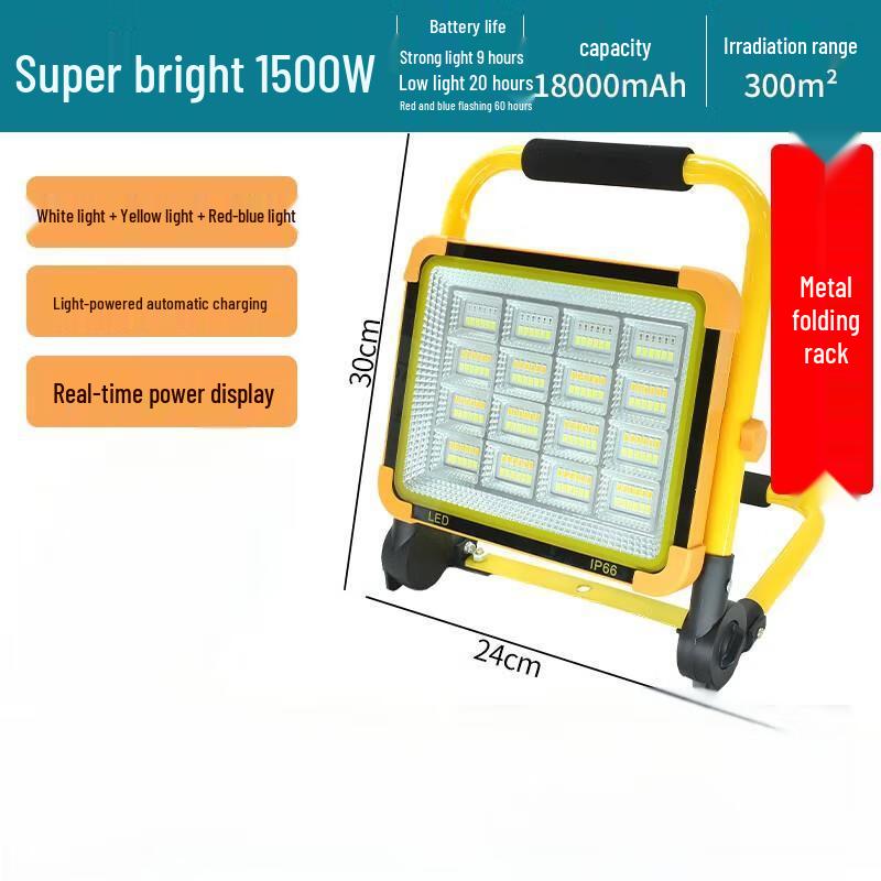 

UOSU Portable 16-LED Solar Charging Light with Folding Stand