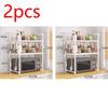 Multi-Layers Simple Storage Shelf Standing Countertop Seasoning Oven Shelf Kitchen Microwave Racks Kitchen Organizing Racks