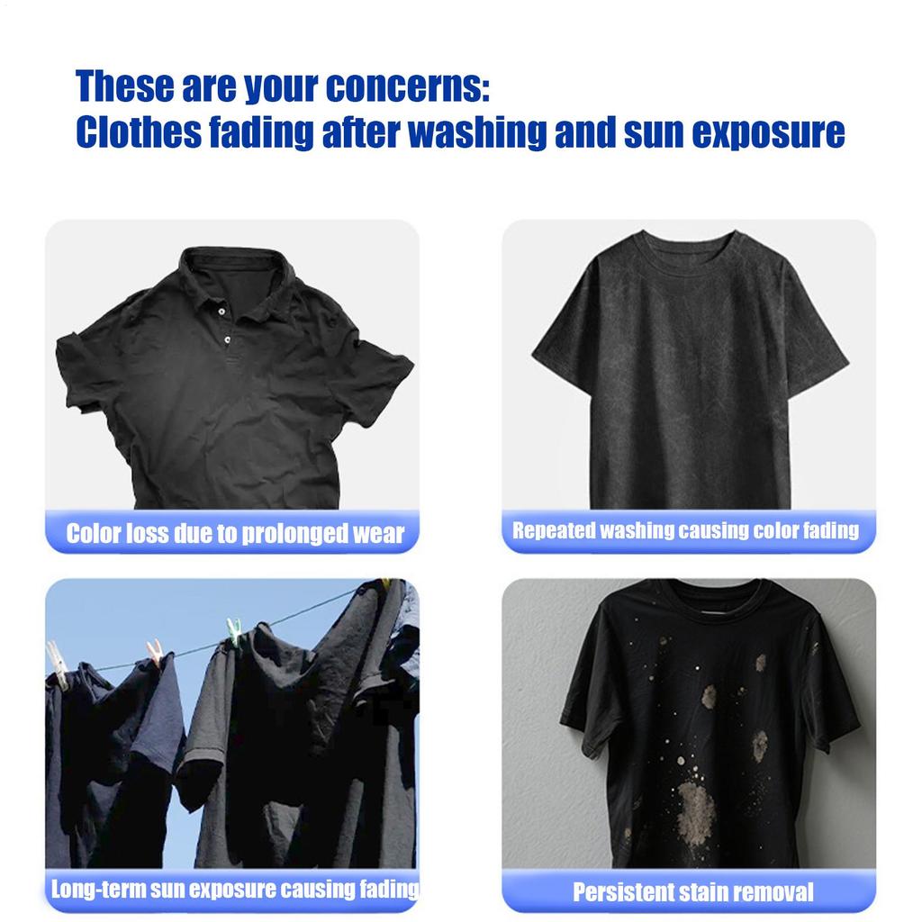 Stofffarbe Farbe Wiederherstellen Langlebig Wäschezubehör 10 Stück Stofffarbe Dunkle Tabletten für Baumwolle Leinen Wolle T-Shirts Schuhe