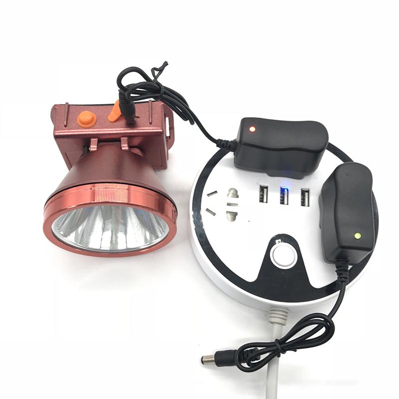 Flashlight Plug Charger 18650 Lithium Battery 3.7V 4.2V Smart Charger Headlamp Universal Direct Charge Dc3.5Mm Dc5.5Mm